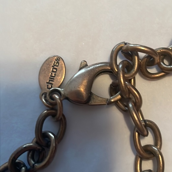 Chicos Mixed Metal Necklace - Picture 2 of 4